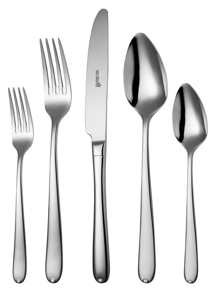 Sola Besteckset Fleurie - 18/10 Edelstahl - 90-teilig / 9 Personen