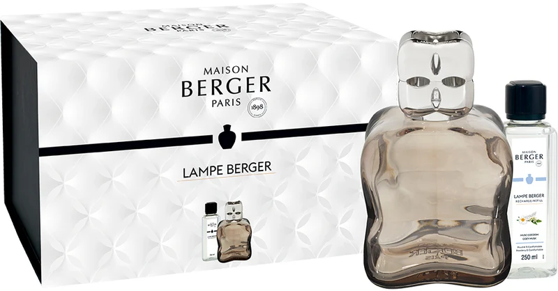 Maison Berger Duftlampe Geschenkset - Gemütlich Braun