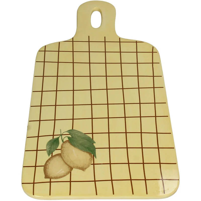 Tablett Lemon Dolomite Gelb 40.5x23x1.5cm