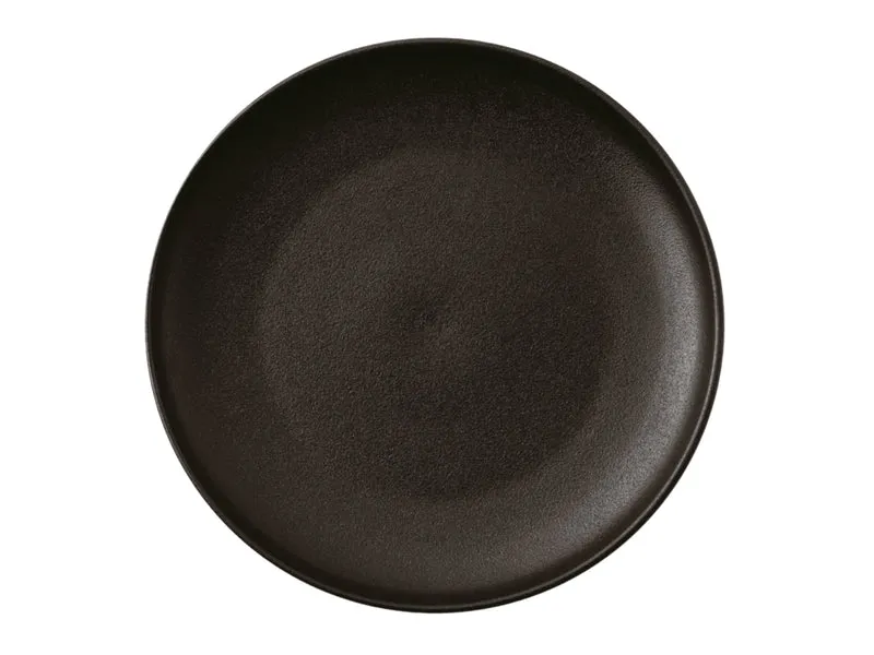 Rosenthal Arthur Krupp Stoneware Black Clay Teller flach 21cm