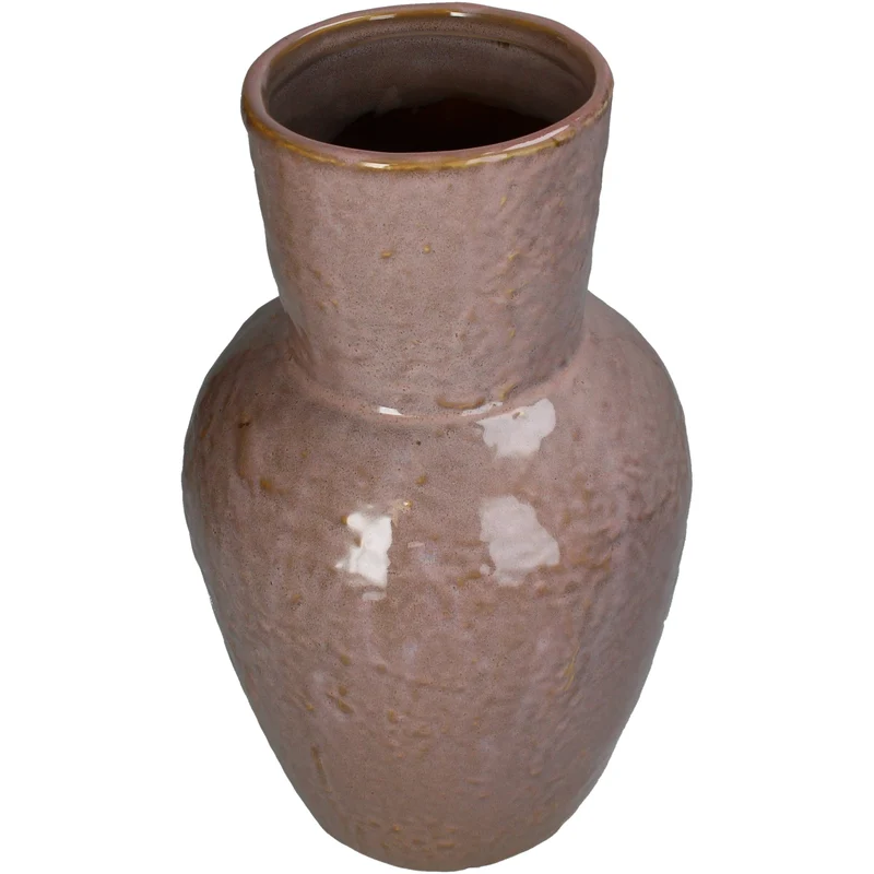 Vase Steingut Altrosa 19.5x19.5x32cm