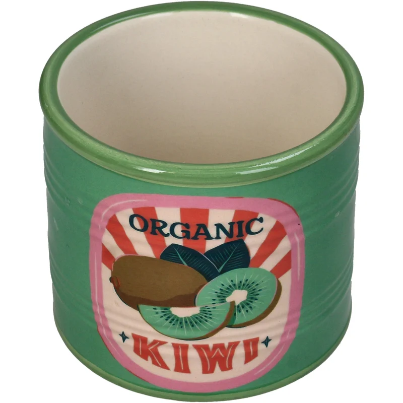 Pflanzgefäß Kiwi Dolomit Grün 9,8x9,8x8,7cm