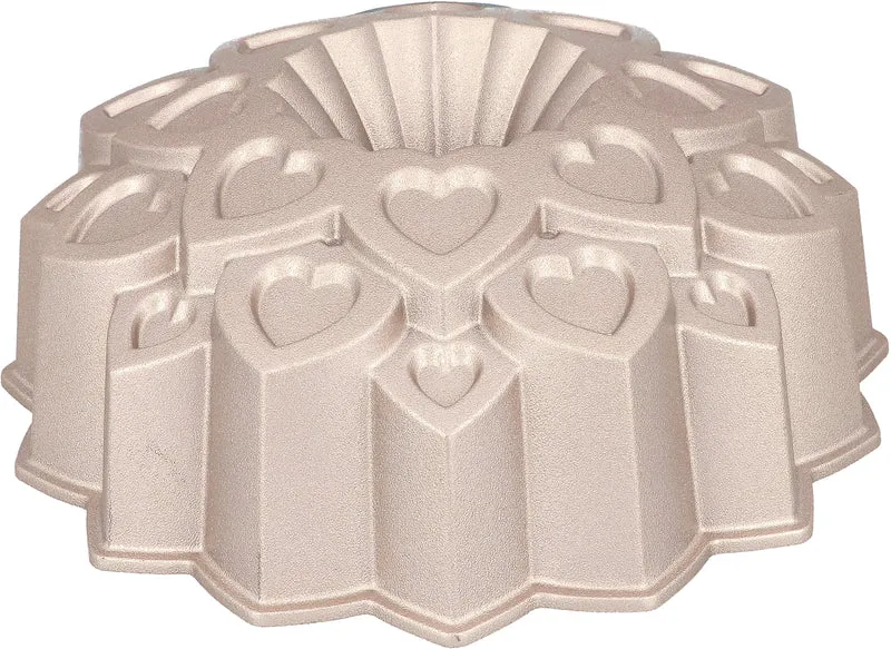 Birkmann Turban-/Backform - Contoura Love - Aluminiumguss - ø 25 cm