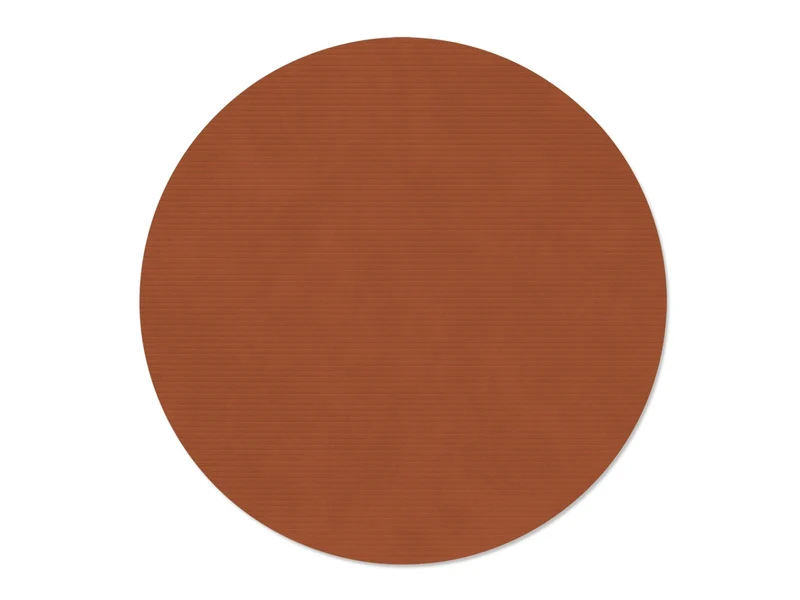 LIND DNA Corduroy Tischset Circle S rust 24cm