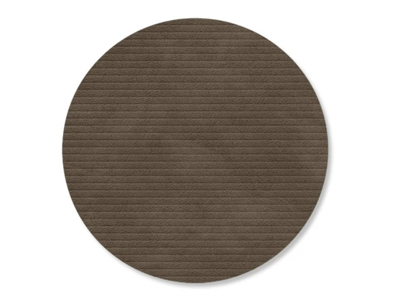 LIND DNA Corduroy Tischset Circle S caviar 24cm