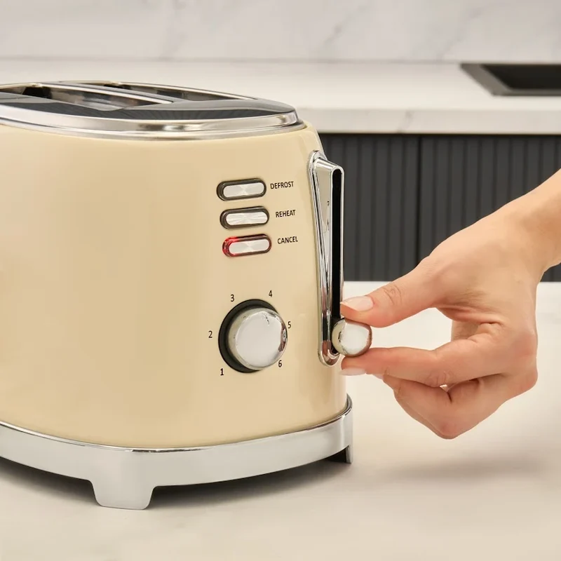 Homend Vintage Breadfast 1527H Toaster Creme