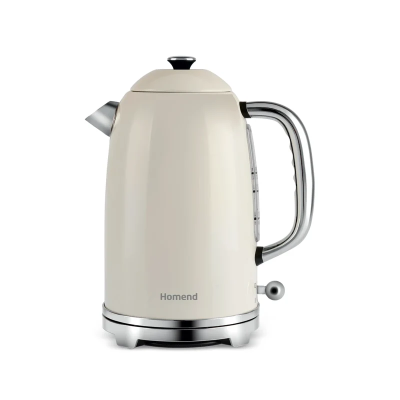Homend Vintage Heatrow 1627H, Wasserkocher, Creme, 2200W