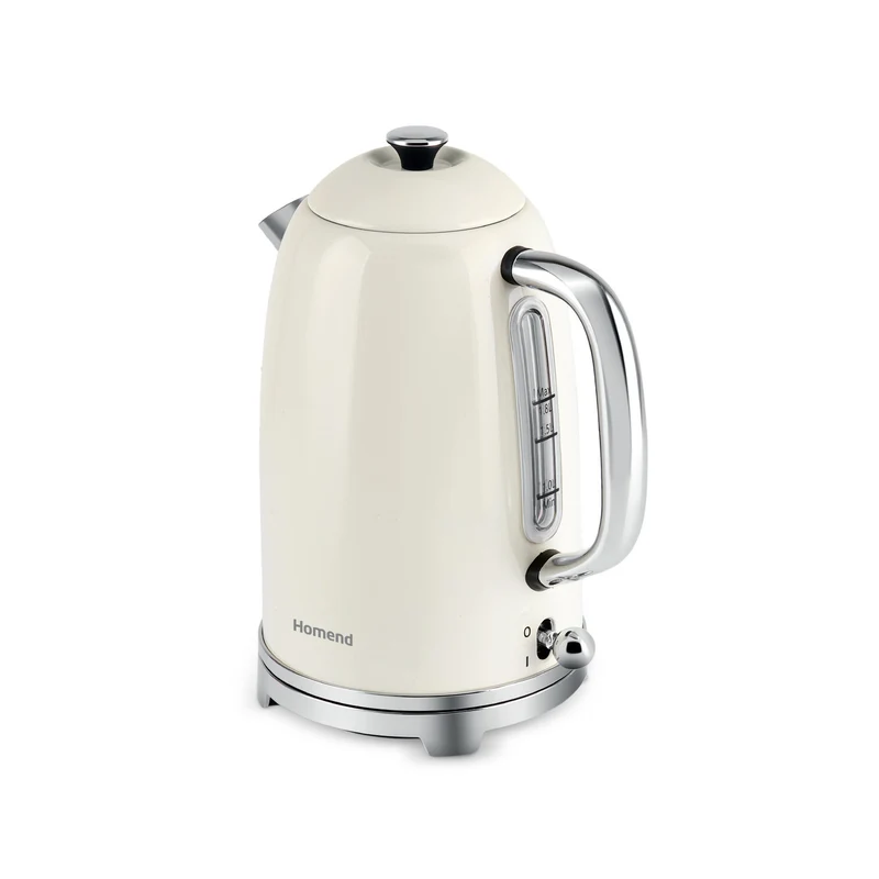 Homend Vintage Heatrow 1627H, Wasserkocher, Creme, 2200W