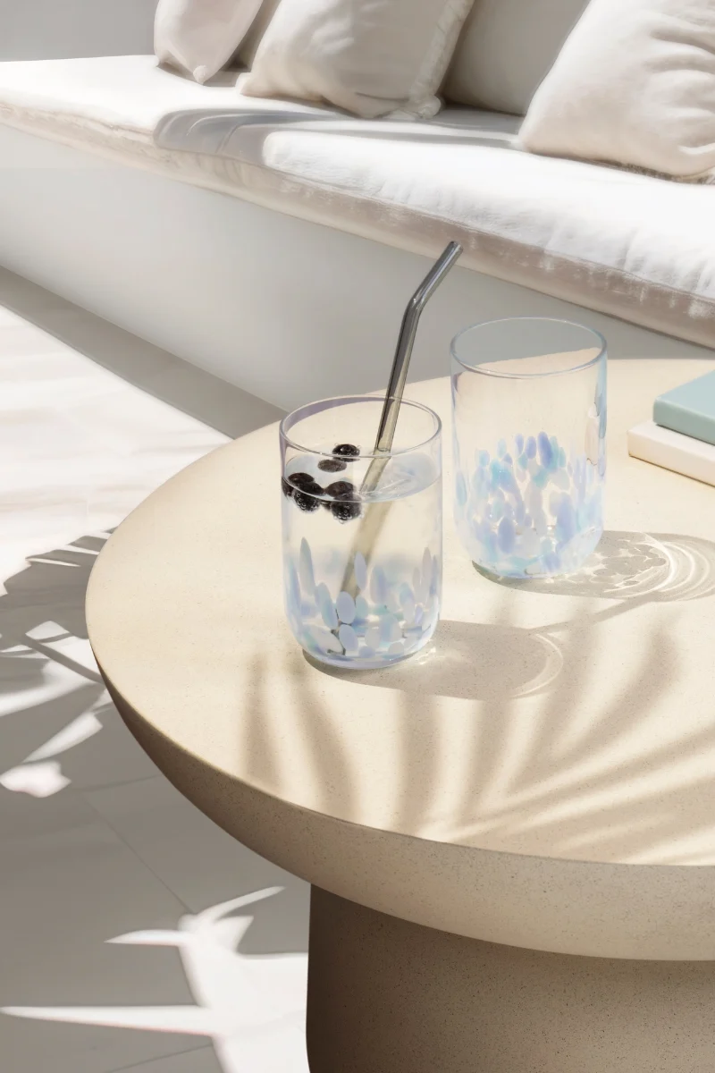 like. by Villeroy & Boch Like Confetti Aqua Longdrinkglas 0,3l 2erSet