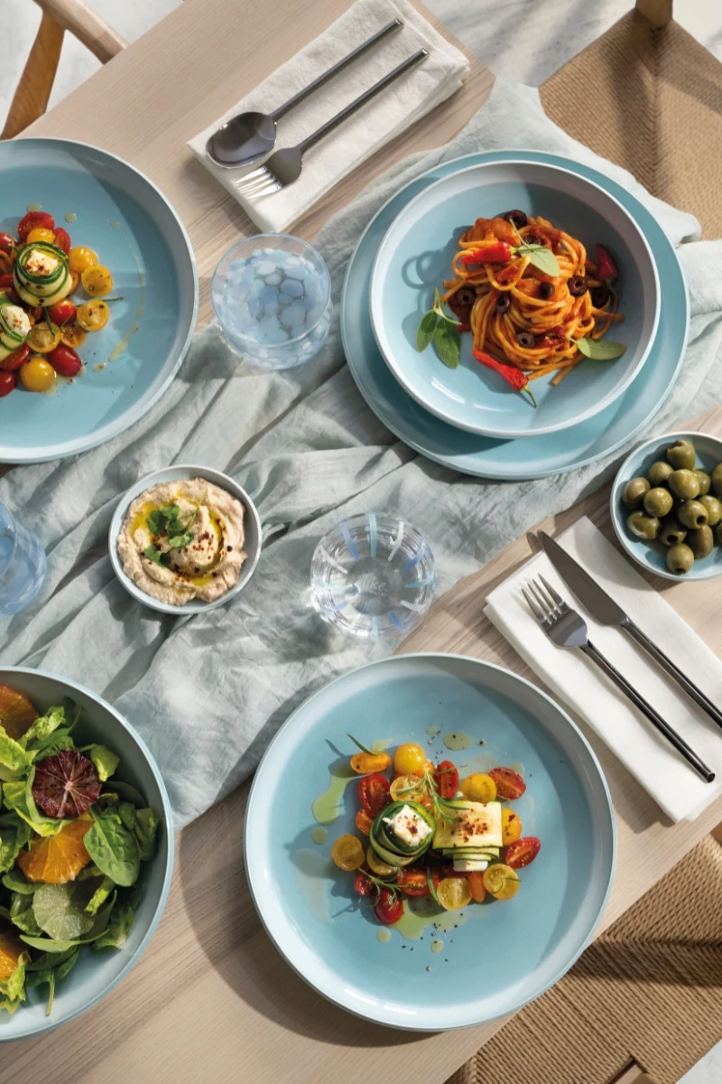 like. by Villeroy & Boch Perlemor Aqua Pastaschale 22cm
