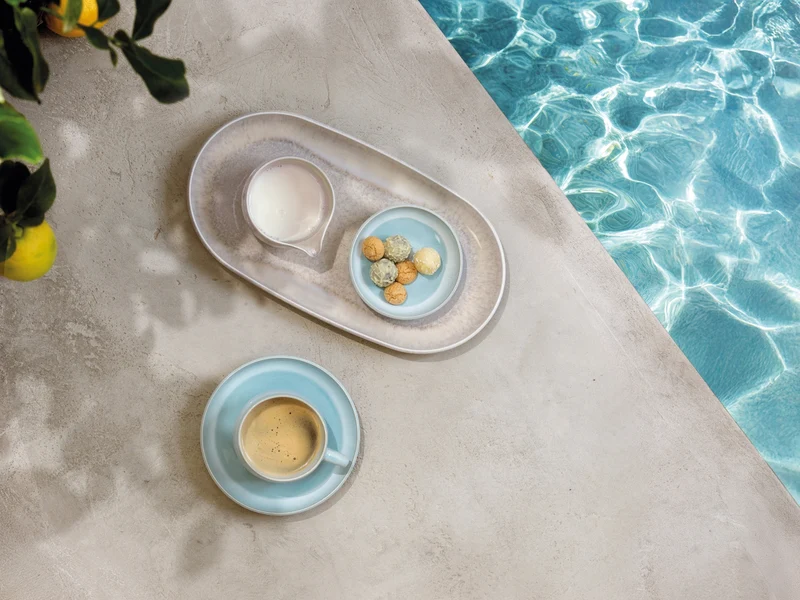 like. by Villeroy & Boch Perlemor Aqua Kaffeeuntertasse 16cm