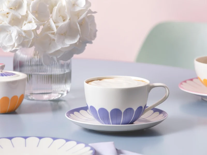 Villeroy & Boch Fleur bleu Cappuccino-Untertasse 17,5cm