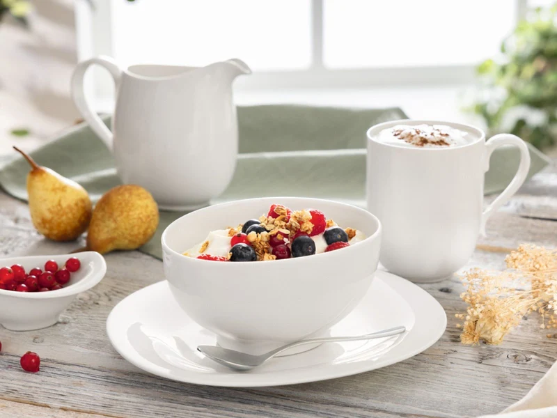 Villeroy & Boch New Cottage Basic French-Bol oval 0,75l Set4