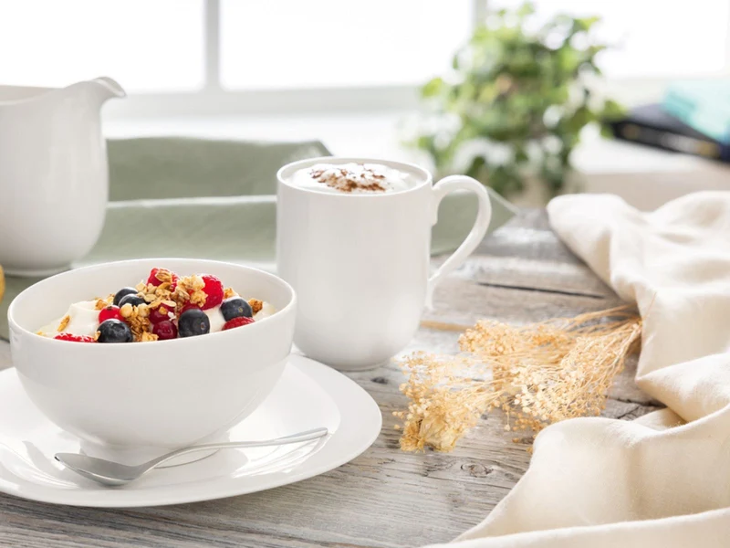 Villeroy & Boch New Cottage Basic Latte Macchiato Becher 0,37l Set6