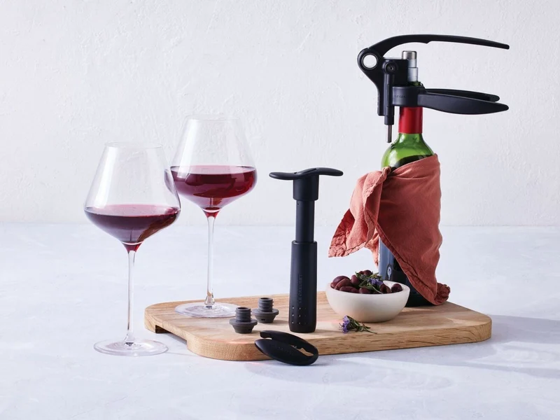 Le Creuset Weinpumpe WA-137 schwarz matt