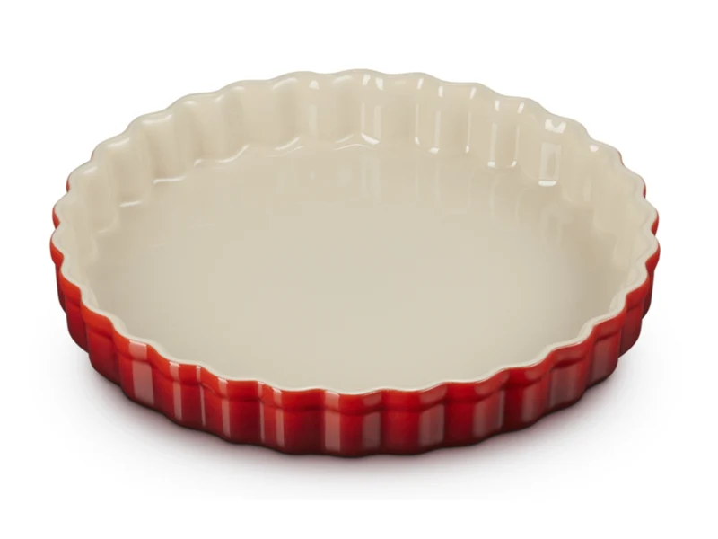 Le Creuset Tarteform Tradition kirschrot 24cm