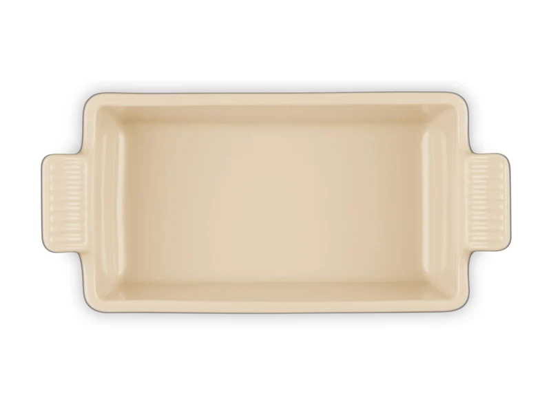 Le Creuset Backform Tradition rechteckig flint 23cm