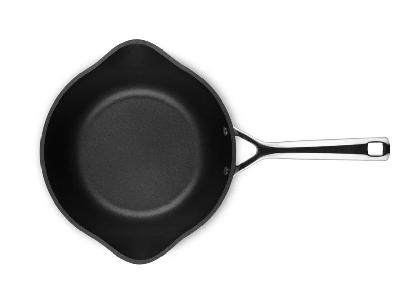 Le Creuset Aluminium-Antihaft Sautépfanne mit zwei Ausgießern rund 24cm