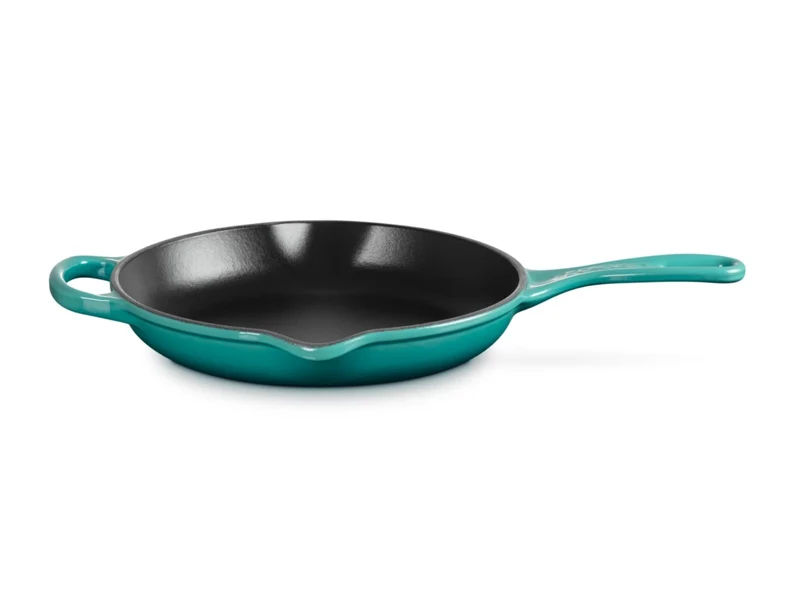 Le Creuset Brat- und Servierpfanne Signature bleu riviera 23cm