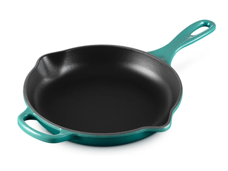 Le Creuset Brat- und Servierpfanne Signature bleu riviera 23cm