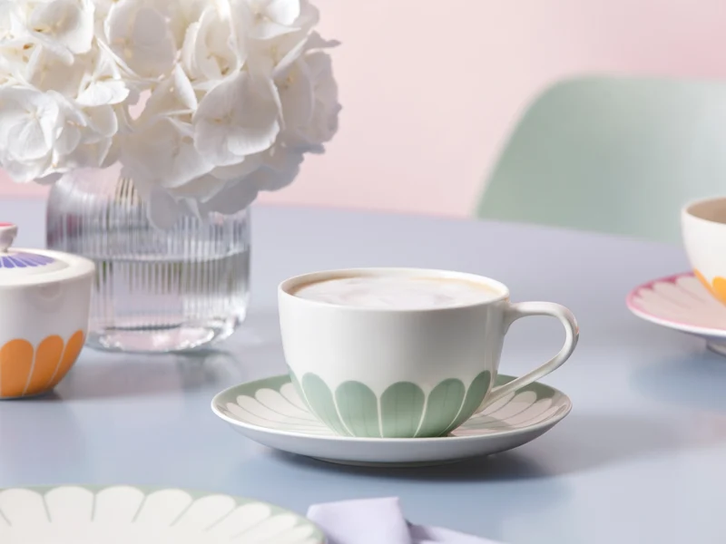Villeroy & Boch Fleur vert Cappuccino-Untertasse 17,5cm