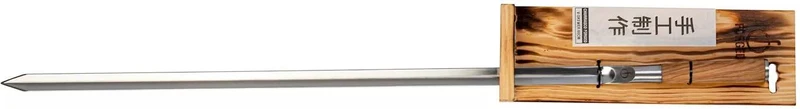 Forged BBQ Spieße Churrasco - Olivenholz / Stahl - V - Form - 60cm