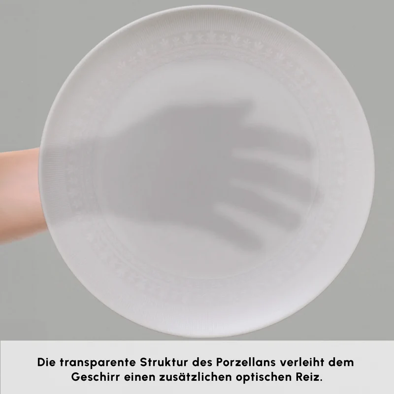 Karaca Forever Bone Artiste 53-Teiliges 12-Personen Geschirrsett