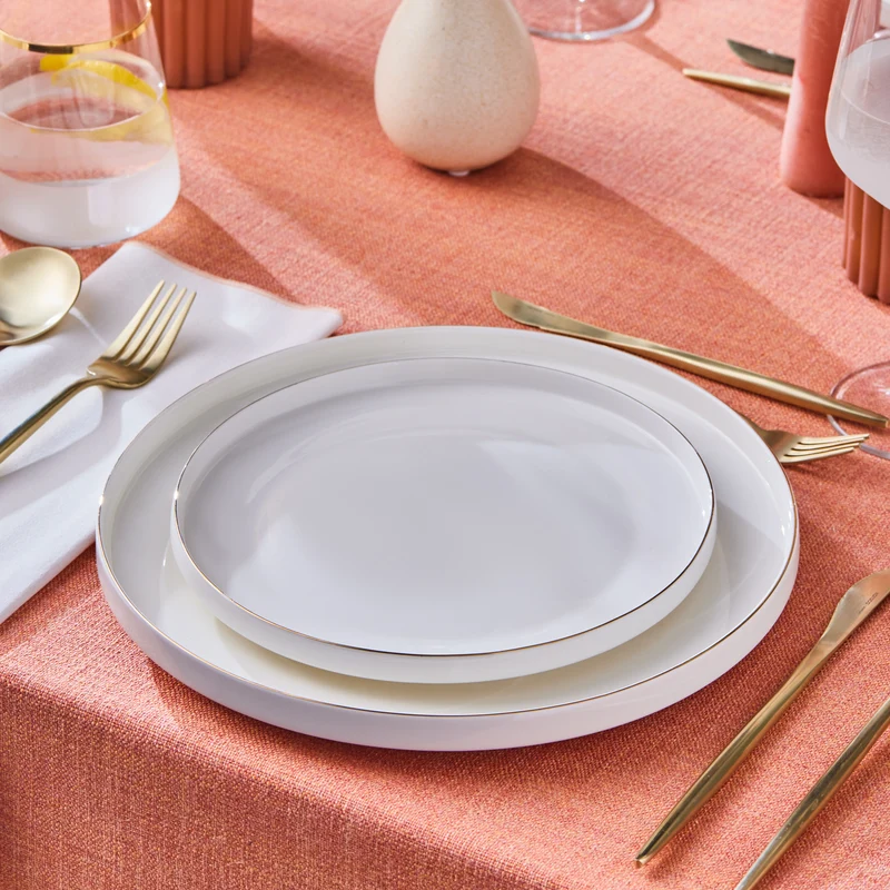 Karaca Streamline New Saturn Gold 24-teiliges Tafelservice, 6 Personen