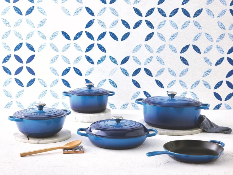 Le Creuset Stew Pot Signature rund azure 22cm
