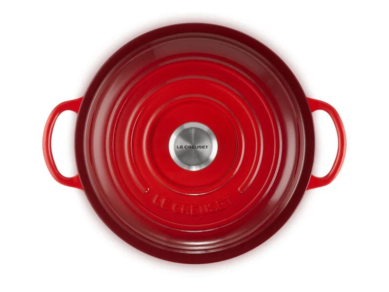 Le Creuset Stew Pot Signature rund kirschrot 22cm