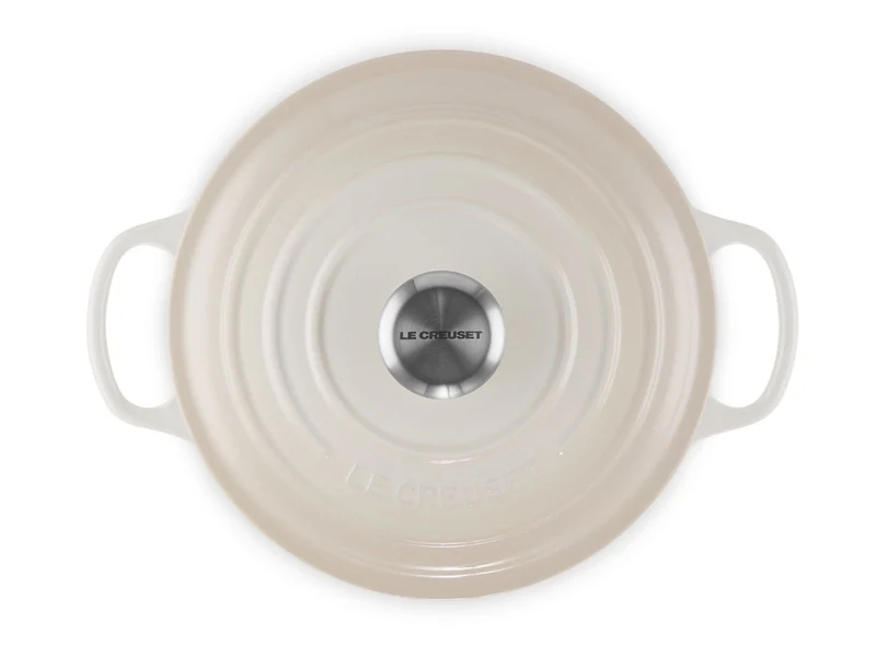 Le Creuset Sauteuse Signature rund meringue 24cm