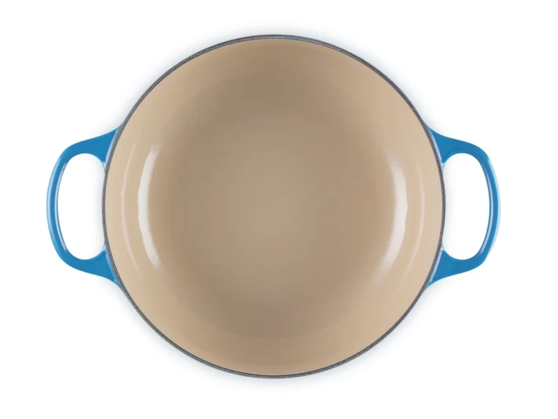 Le Creuset Sauteuse Signature rund azure 24cm