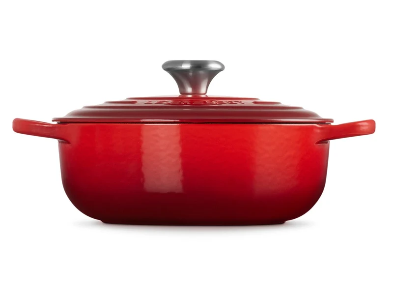 Le Creuset Sauteuse Signature rund kirschrot 24cm