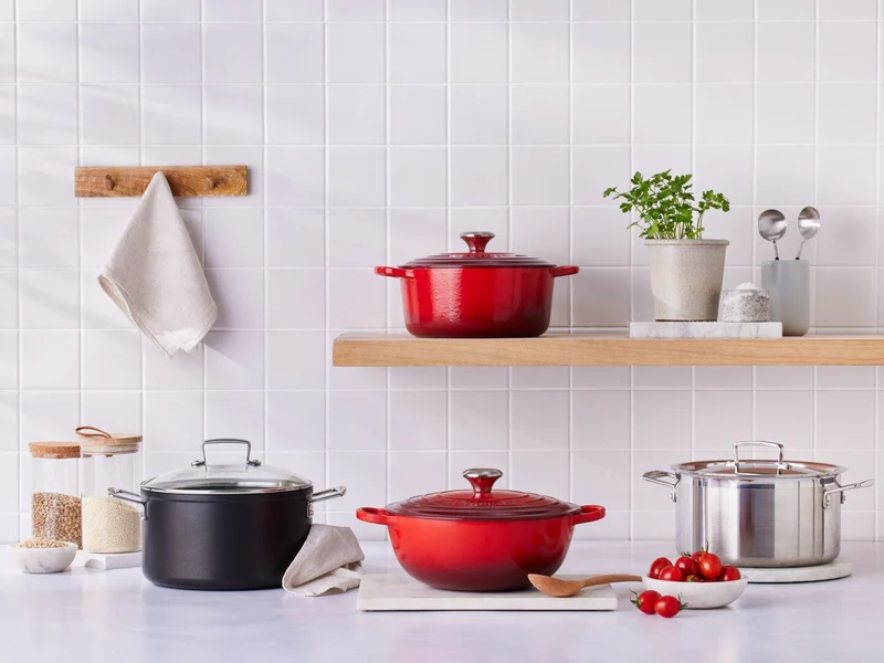 Le Creuset Sauteuse Signature rund kirschrot 24cm
