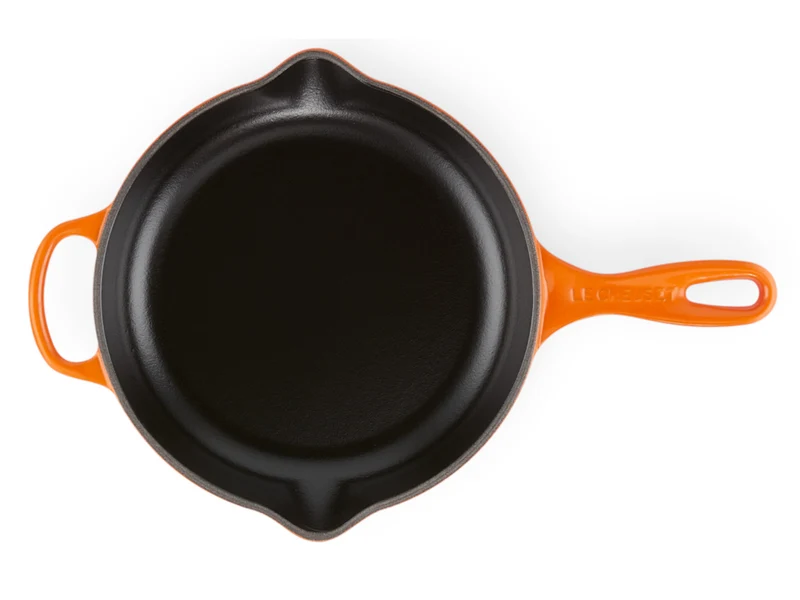 Le Creuset Brat- und Servierpfanne Signature rund ofenrot 23cm
