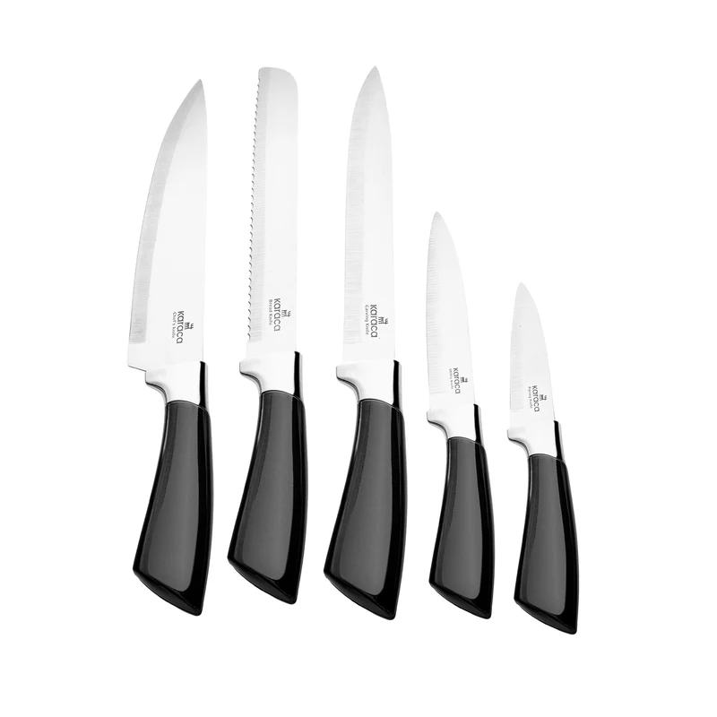 Karaca Mastersharp Messerset, Black