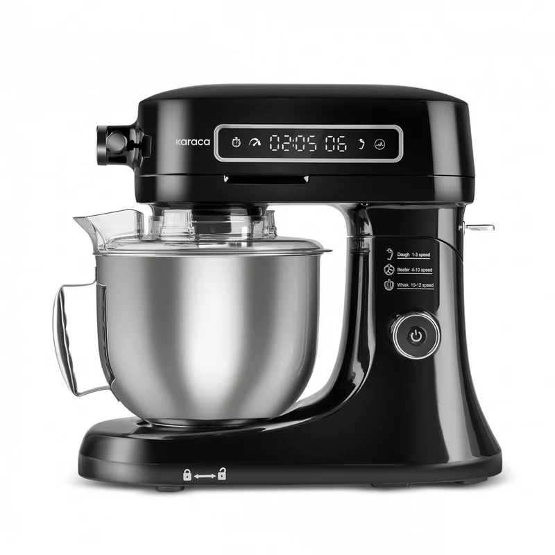 Karaca Pro Artisan Digital Display Gusseisen Küchenkoch 1600W Schwarz