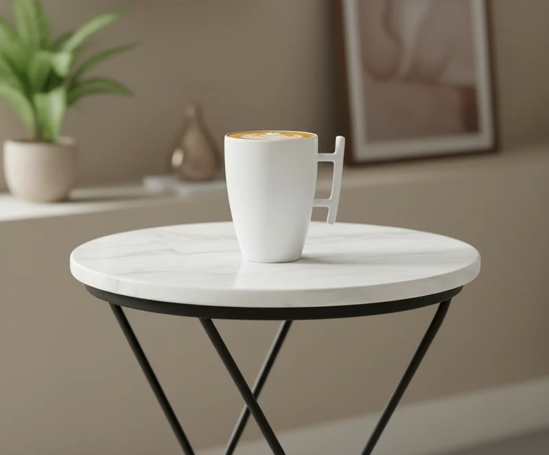 BonBistro Cappuccinotassen Yong Squito 300 ml - Weiß - 6 Stück