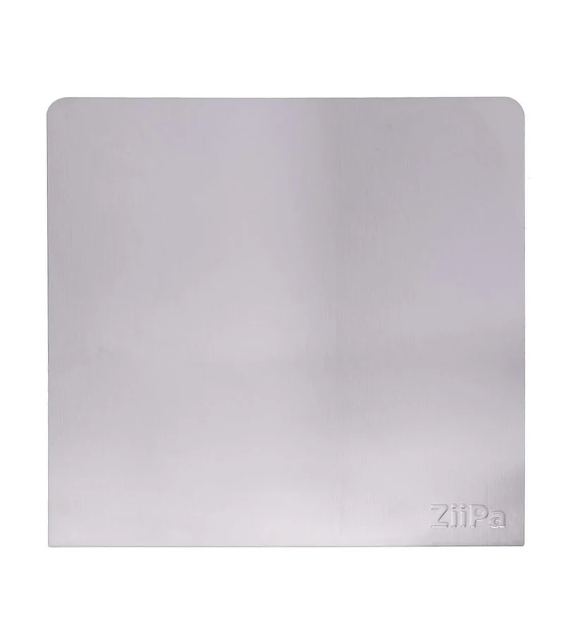 ZiiPa Knetbrett Paoli – 45 x 45 cm – Edelstahl – rutschfest