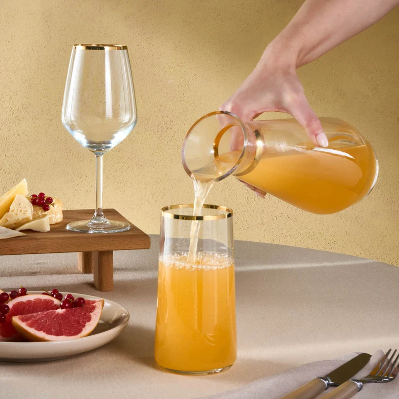 Karaca Orlando 12-Personen 25-Teiliges Glas-Set