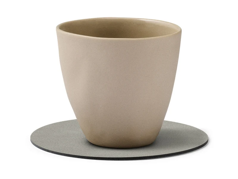 LIND DNA Nupo Untersetzer Circle light grey 10cm