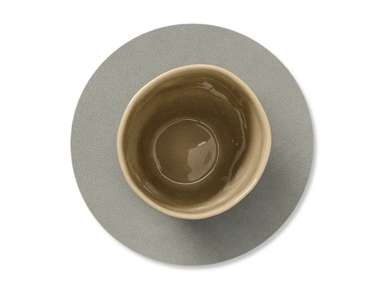 LIND DNA Nupo Untersetzer Circle light grey 10cm
