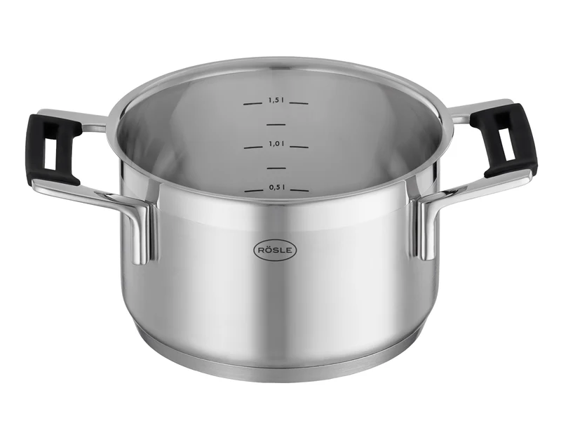 Rösle Silence® Pro Kochtopf mit Deckel 16 cm