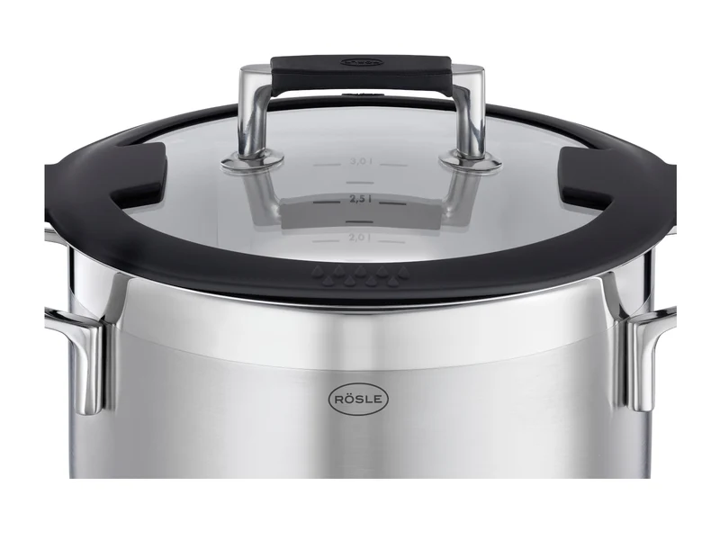 Rösle Silence® Pro Kochtopf mit Deckel 20 cm