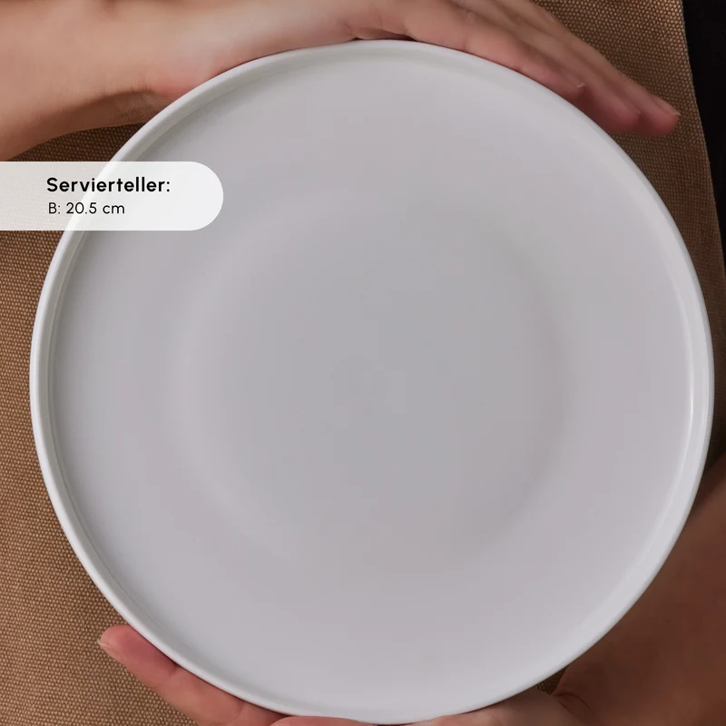 Forever Bone Fika 22-Teiliges - 6-Personen Frühstücksset