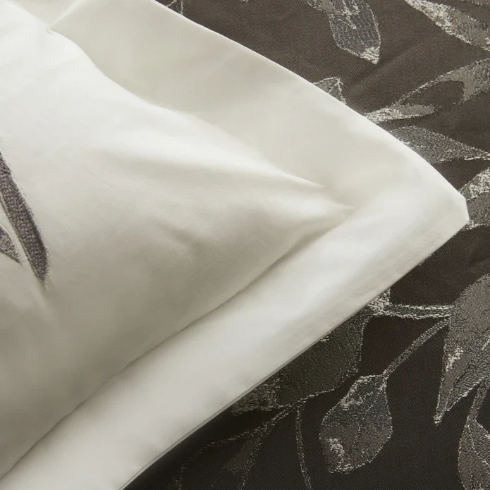 Karaca Home Gardenia 8-teiliges Hochzeitsset Anthrazit