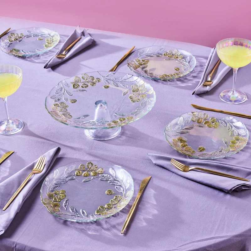 Karaca Eucalyptus 7-teiliges Dessertset