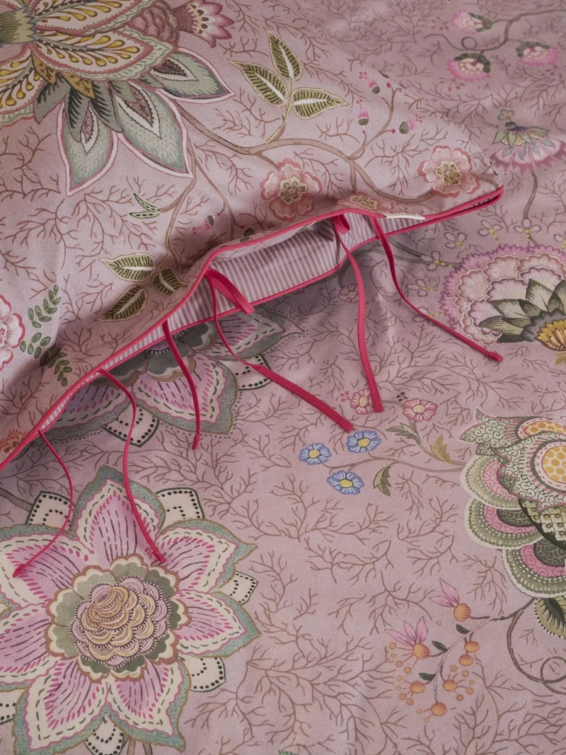 Pip Studio Mumbai Morning Bettwäsche pink 135x200cm (1 Stück)