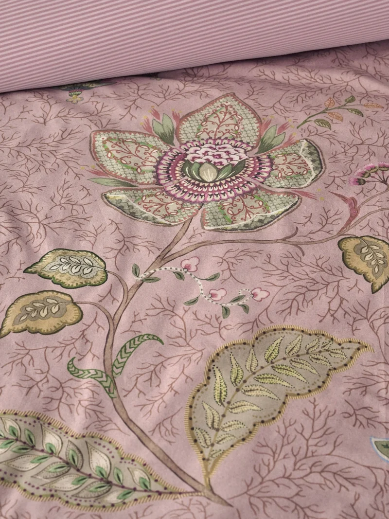 Pip Studio Mumbai Morning Bettwäsche pink 135x200cm (1 Stück)