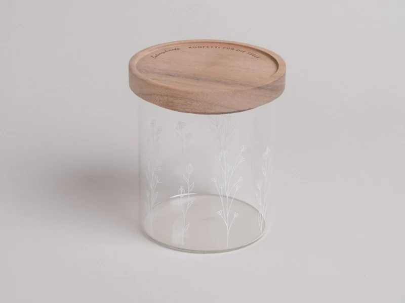 Eulenschnitt Vorratsglas Blumenwiese 13cm